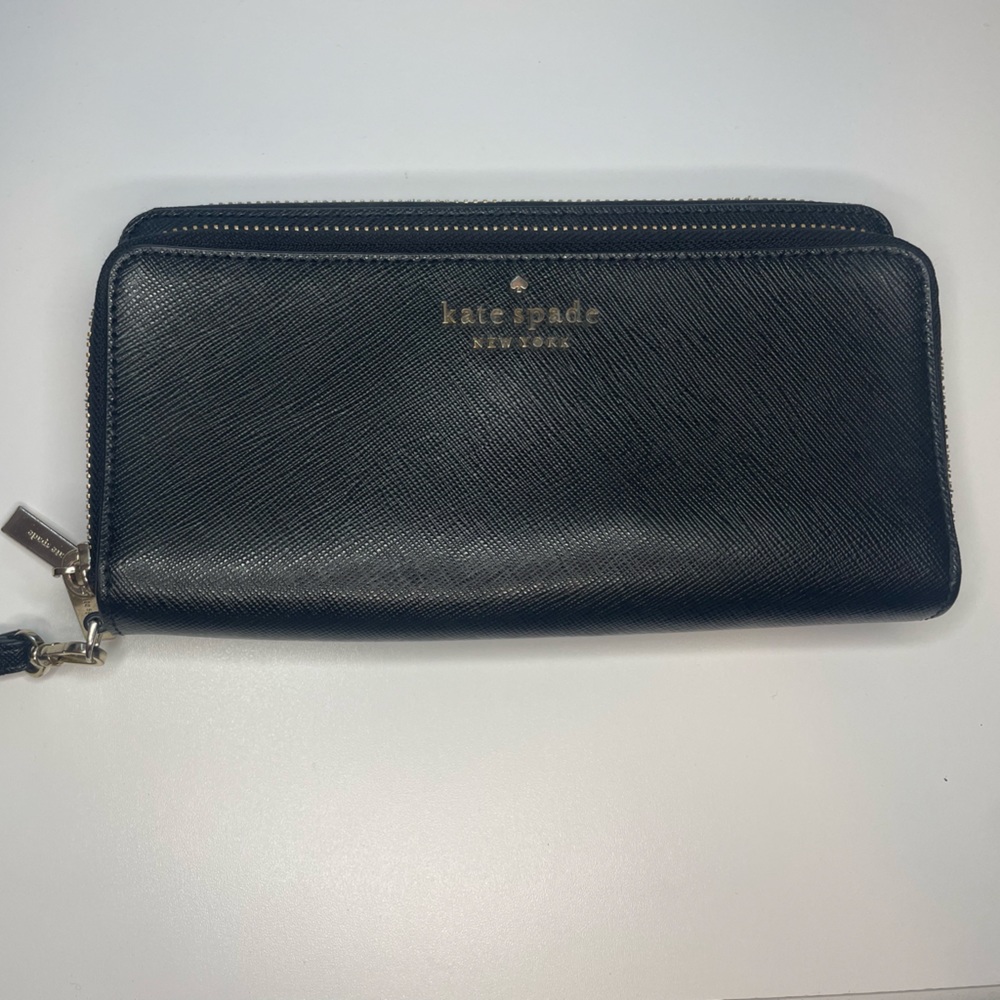 Kate Spade Black Wrist Wallet